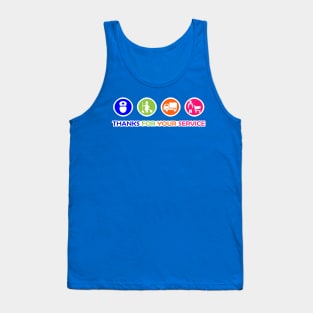 Essential Workers, Thanks For Your Service Tank Top